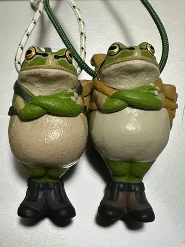 무사히 개구리 2체 세트