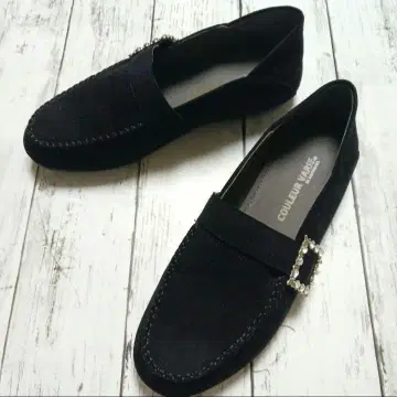 COULEURVARIE 드라이빙 슈즈 슬립온 모카신 23.5cm