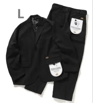 L BLACK TRIPSTER DICKIES SUIT 25FW