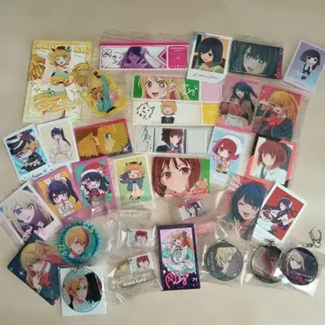 최애의 아이 굿즈 카드, 키홀더, 스티커 등