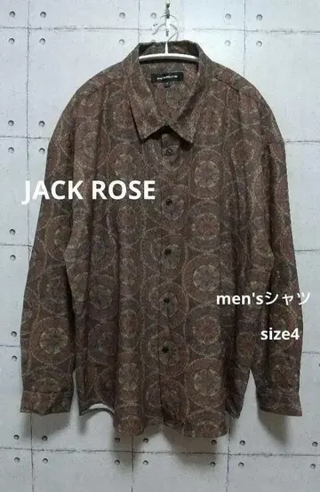 JACKROSE 남성 올 패턴 셔츠