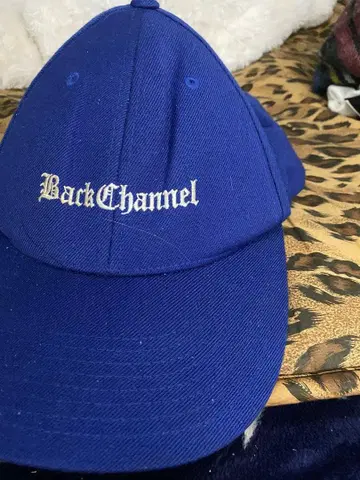 BackChannel 파랑 캡 코튼