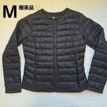 컨디션 최상 유니클로 울트라 라이트 다운 컴팩트 자켓 블랙 사이즈 M