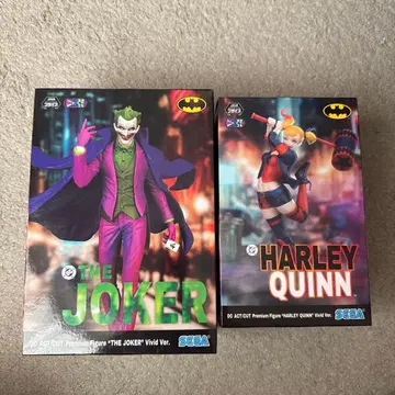 DC ACT/CUT 프리미엄 피규어 조커 & 할리퀸 미개봉품