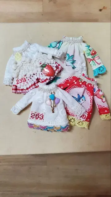 미니 브라이스 의류 세트