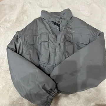 그레이 숏 기장 다운 자켓 SHEIN Dazy M 사이즈