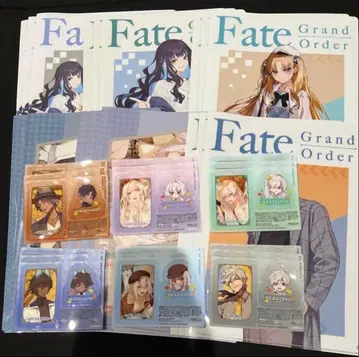 Fate/Grand Order 클리어 파일 3세트 클리어 시트 3세트