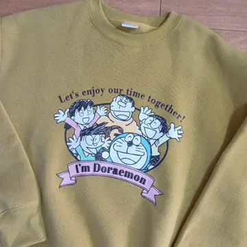 미사용 도라에몽 속기모 트레이닝복