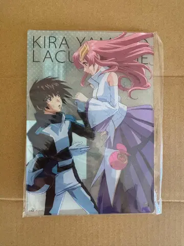 건담 SEED 아크릴 아트 패널 아크릴 스탠드 키라 & 라크스 2