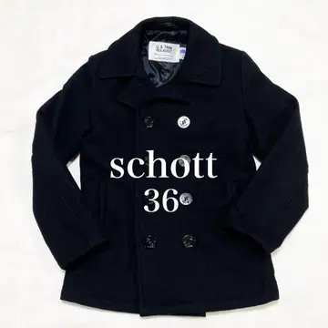 Schott 샷 U.S.740N P 코트 36 블랙 USA 제조