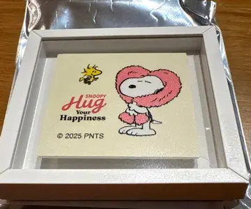 한정판! 스누피 행복을 엮는 전시 트레이딩 프레임 마그넷