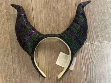 해외 디즈니 각형 헤어밴드 말레피센트