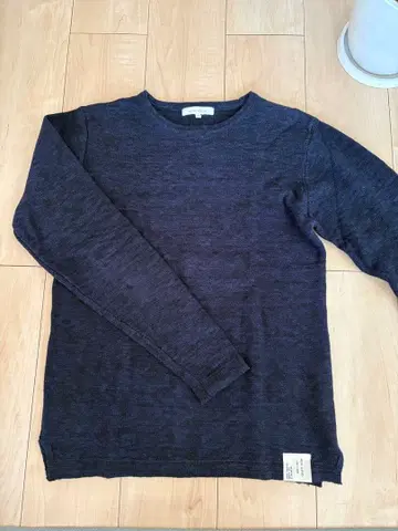 [ 미사용 ] ABAHOUSE 니트 48 사이즈 네이비