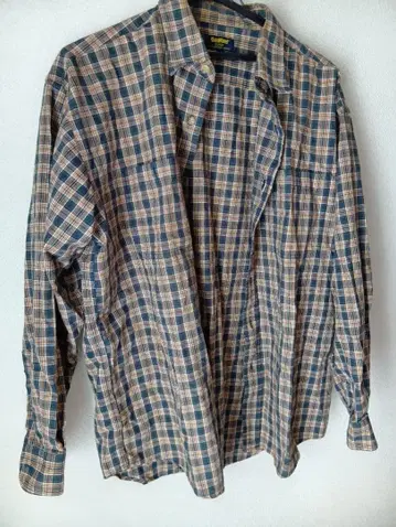 OshKosh 오슈코슈 체크 무늬 긴팔 셔츠 L