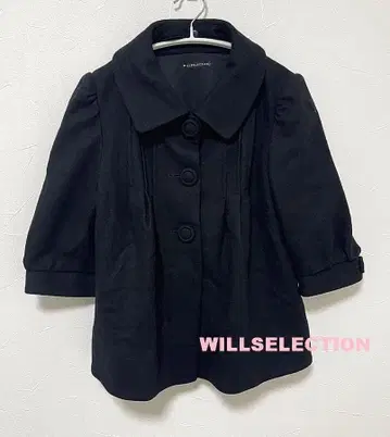 WILLSELECTION 컬러 탈부착 가능 숏 자켓 M