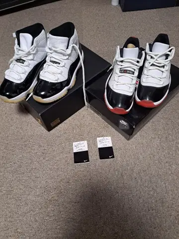 [최종 대특가] 조던 11 2족 세트!! 28.5cm x 2