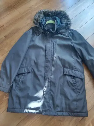 루이 샤빌론 후드 부착 코트 3L