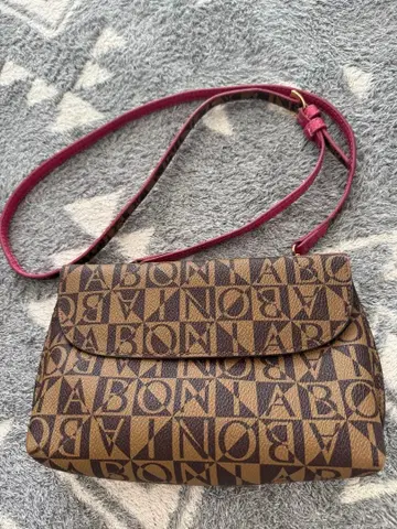 BONIA 모노그램 숄더백 TWICE 나연 앰버서더 브랜드