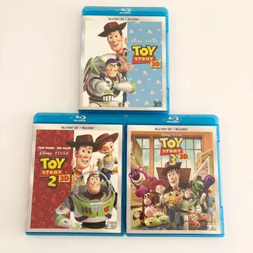 토이 스토리 1~3 3D 세트 Blu-ray 블루레이