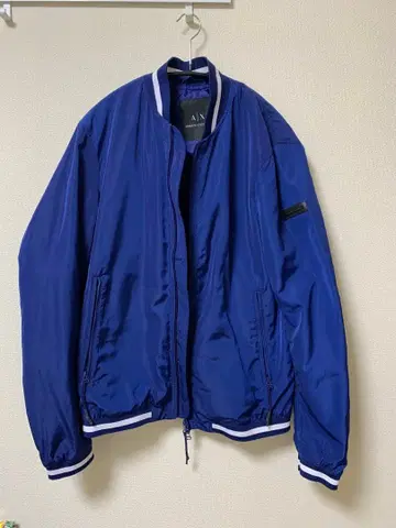 Armani Exchange 네이비 MA-1 자켓