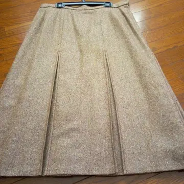 별주 제작 트위드 플리츠 스커트