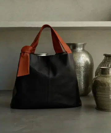 새상품급 russet 노드 핸들 토트백 (CE-1083-WS)