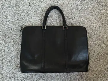 비즈니스 레더 팩토리 브리프 케이스 비즈니스 백 네이비 슬림 얇은 타입