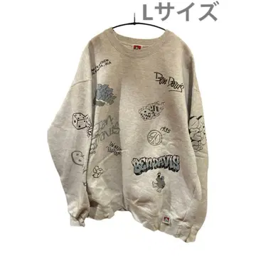 [ BEN DAVIS ] 그레이 맨투맨 L