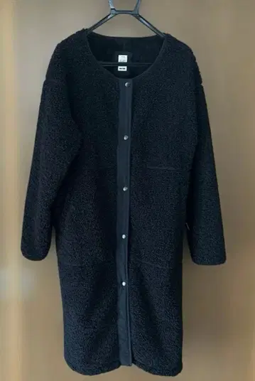 TIGORA 티고라 보아 코트 블랙 L