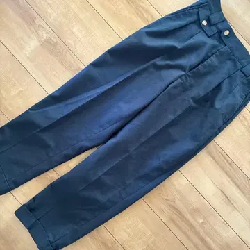 foufou 코인 포켓 스트레이트 팬츠