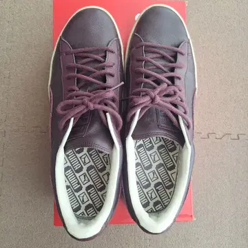 PUMA Basket 푸마 바스켓 28cm 짙은 보라색 퍼플 스니커즈