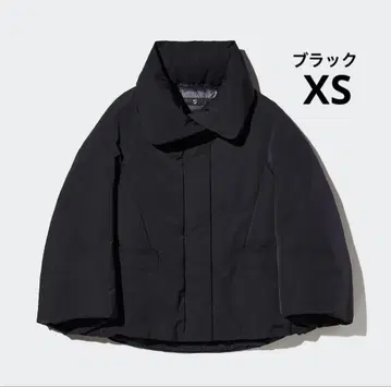 [레어 XS] UNIQLO +j 하이브리드 다운 자켓 블랙