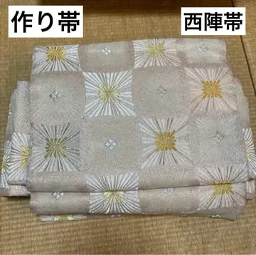 일체형 원터치 오비 만들기 오비 니시진 오비 핑크