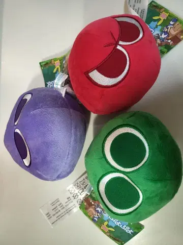 세가 뿌요뿌요 봉제 인형 3종 세트