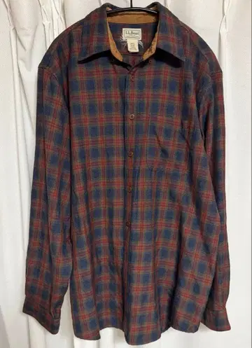90s L.L.Bean 엘엘빈 체크 셔츠