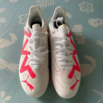 Puma 축구화 화이트/핑크