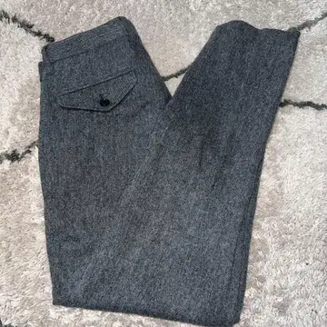 EDIFICE 그레이 울 슬랙스 S