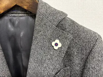 새상품 LARDINI 라르디니 체스터 코트 그레이 44