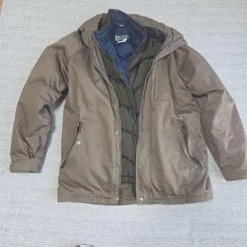 컬럼비아 다운 라이너 부착 자켓