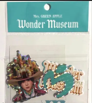 2개 세트 Mrs. GREEN APPLE Wonder Museum 스티커