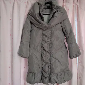 새상품급 LE CIEL BLEU 다운 자켓 40 그레이