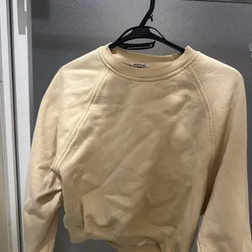 AURALEE 베이지 트레이닝복 사이즈 1