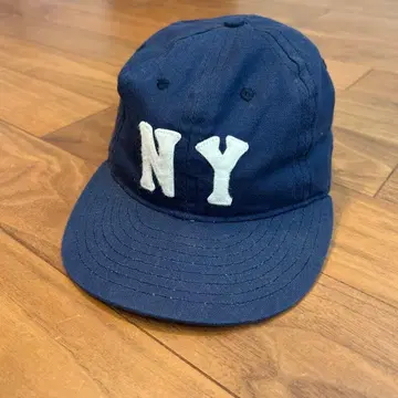 90s 에베츠필드 USA제 NY 야구 모자 7 1/4