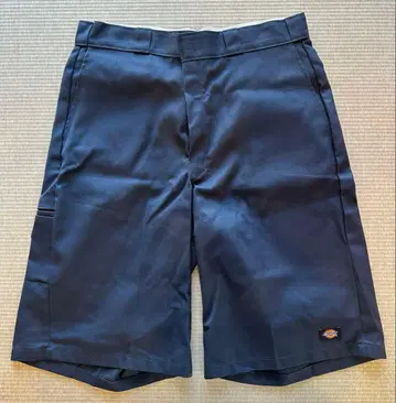 Dickies 하프 팬츠 네이비 36인치