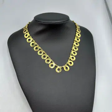 245 빈티지 골드 오픈 반지 목걸이