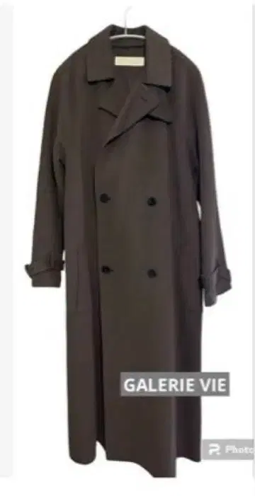 GALERIE VIE 롱 코트 카키 M