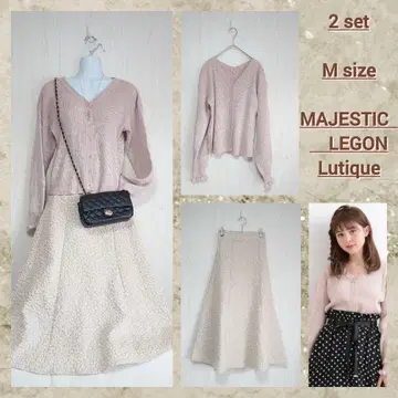 럭셔리 페미닌 코디 세트 2점 코디 판매