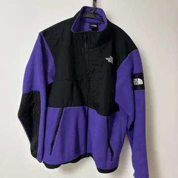 THE NORTH FACE 플리스 자켓 L 사이즈 퍼플/블랙