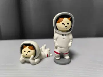 NEKONOBA 레진 마스코트 NYASA 서 있는 모습, 뒹굴거리는 모습