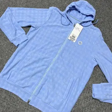 아다바트 골프 파일 메쉬 풀 집업 후드티 여성용 40 새상품